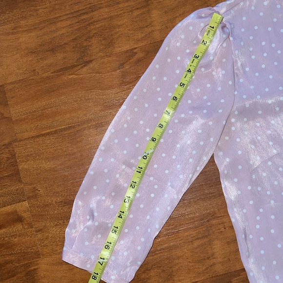 Elodie pink top with white polka dots Nordstrom - Picture 6 of 9